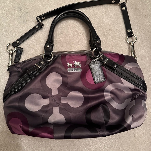 NEW COACH SATIN SATCHEL! - Picture 8 of 15